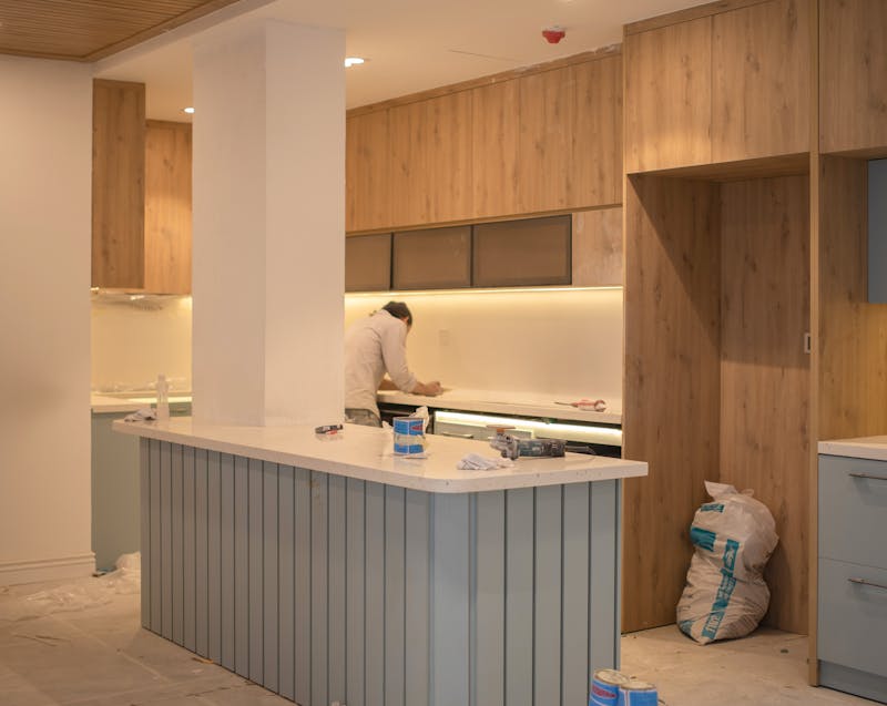 renovating a kitchen